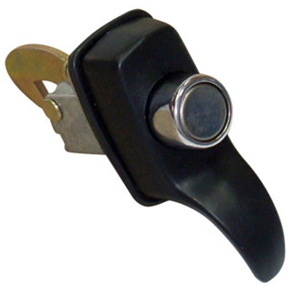 Maçaneta Externa C/ Puxador - Preto - S/Chave - Universal - 60548