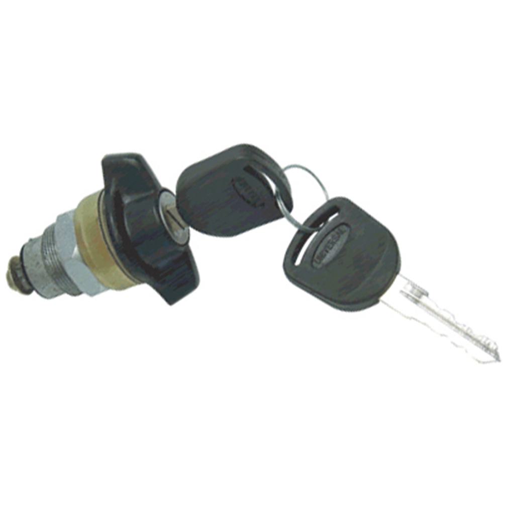 Maçaneta Externa - Giro Esquerdo - Porta Lateral - Preto - C/Chave - Universal - 60568