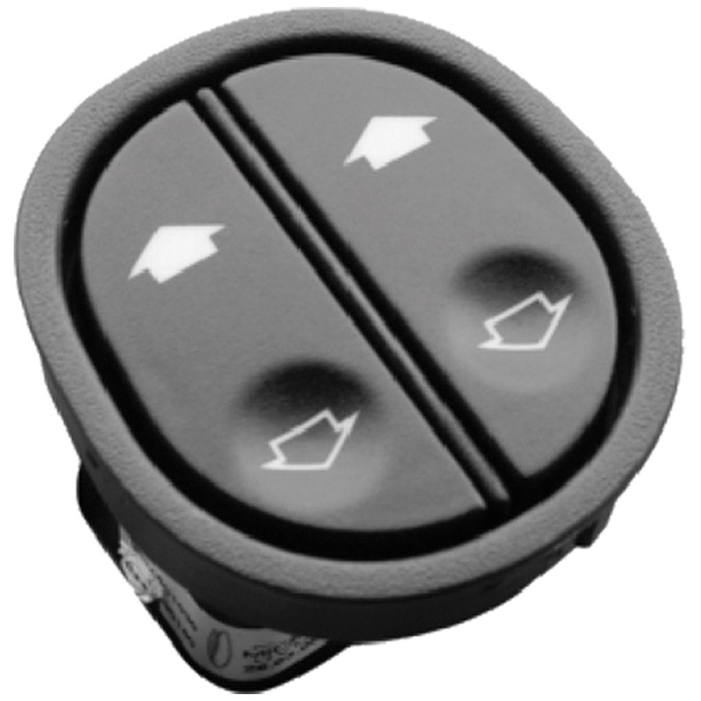 Moldura com Tecla Acionadora do Vidro Dupla para Ford Ka - Universal Automotive - 90609