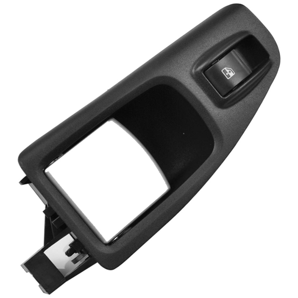 Moldura com Tecla Acionadora do Vidro Elétrico Porta Traseira para Fiat Idea - Universal Automotive - 90732