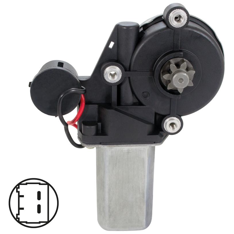 Motor Para Máquina do Vidro Das Portas Dianteira e Traseira - Universal - 90661