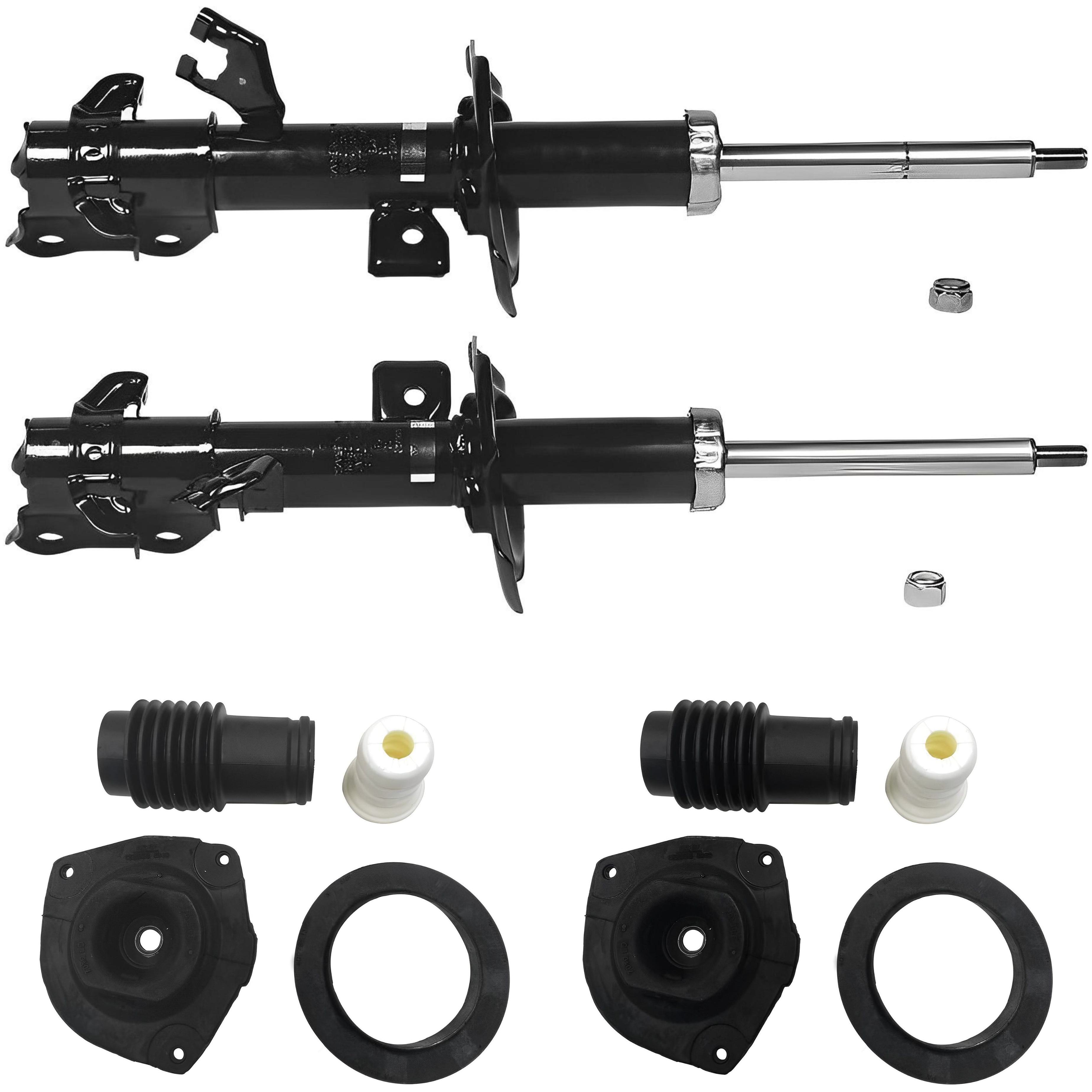 Par de Amortecedor Dianteiro + Kit - KYB - 338724 / 338725 / SM3015 / SM3016