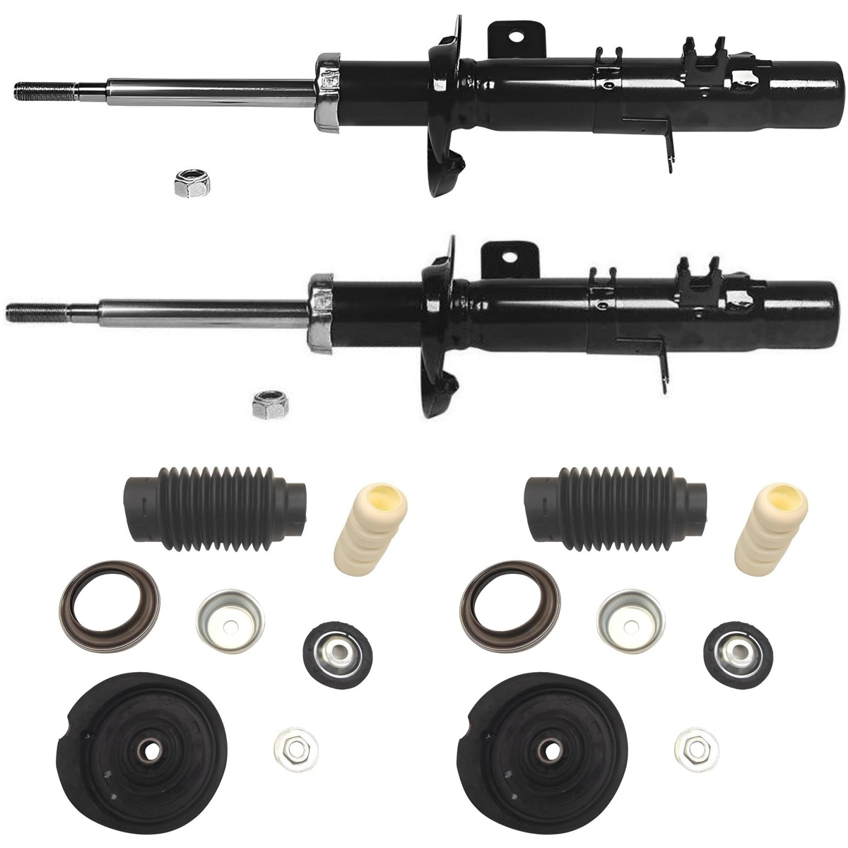 Par de Amortecedor Dianteiro + Kit - KYB - 339781 / 339782 / SM3007