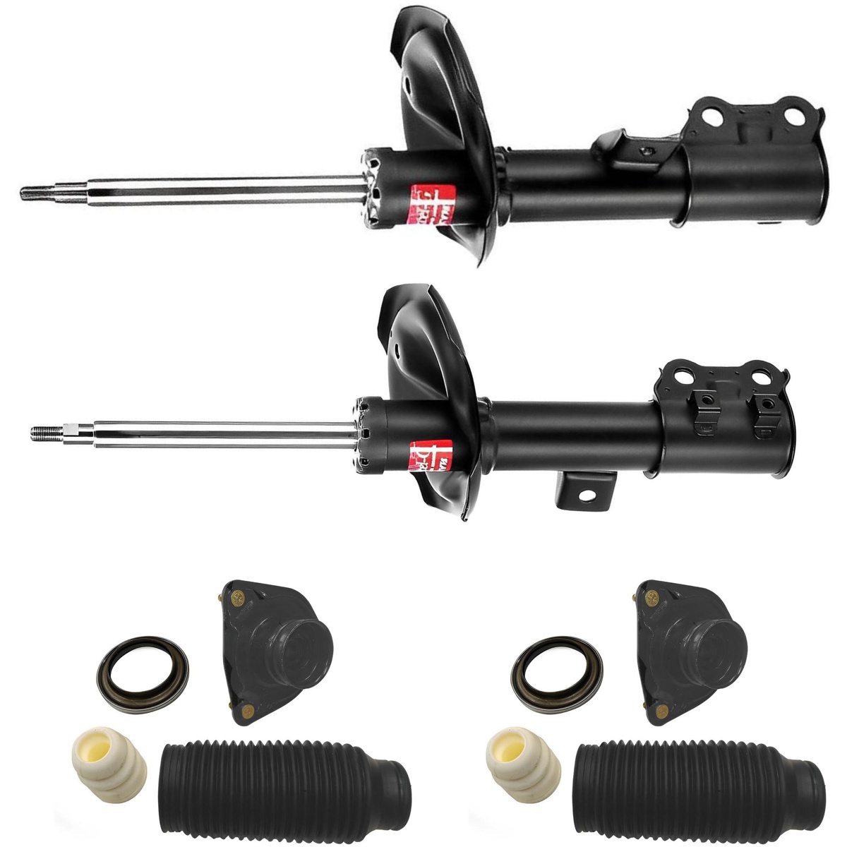 Par de Amortecedor Dianteiro + Kit - KYB - 3338032 / 3338033 / SM3017