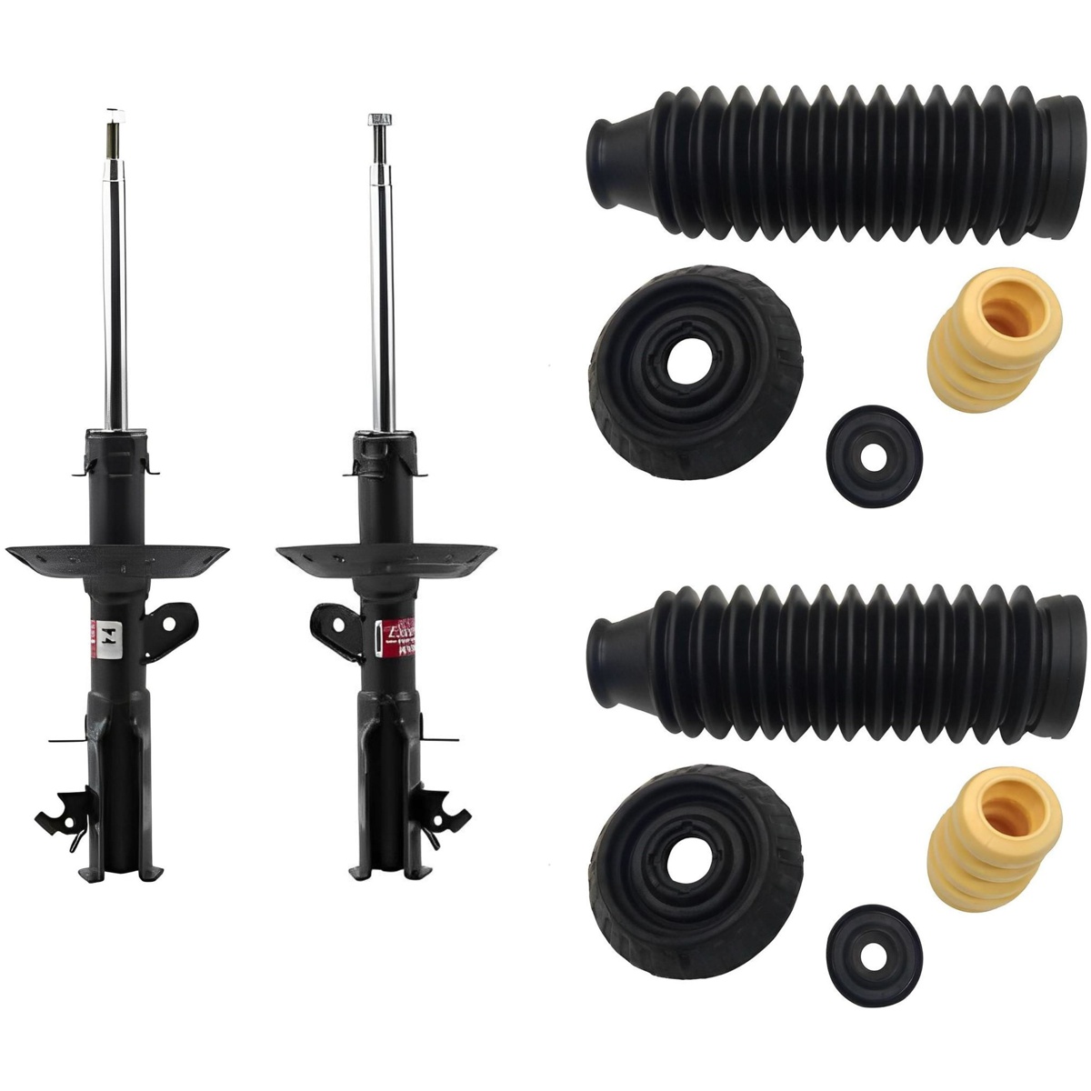 Par de Amortecedor Dianteiro + Kit - KYB - 3330045 / 3330046 / SM3014