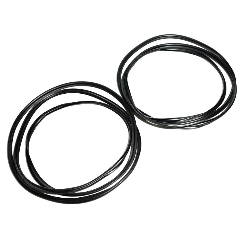 Par de Arremate da Janela Lateral Fixa para Volkswagen Parati - Uniflex - 37374