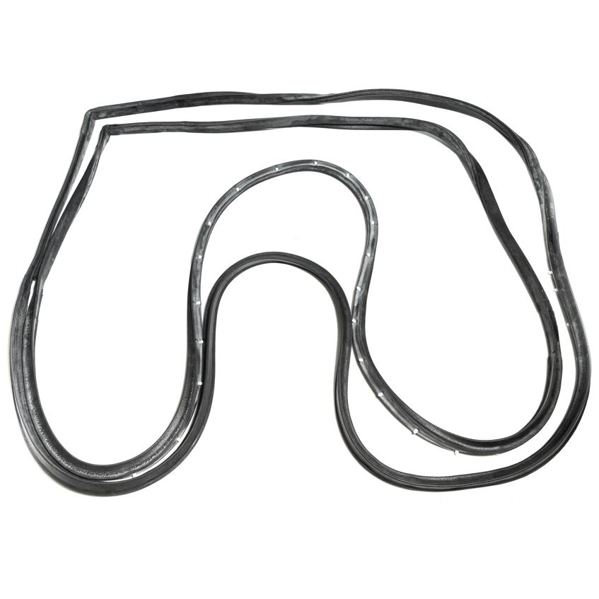 Par de Borracha da Porta Traseira para Chevrolet Opala - Uniflex - 37945