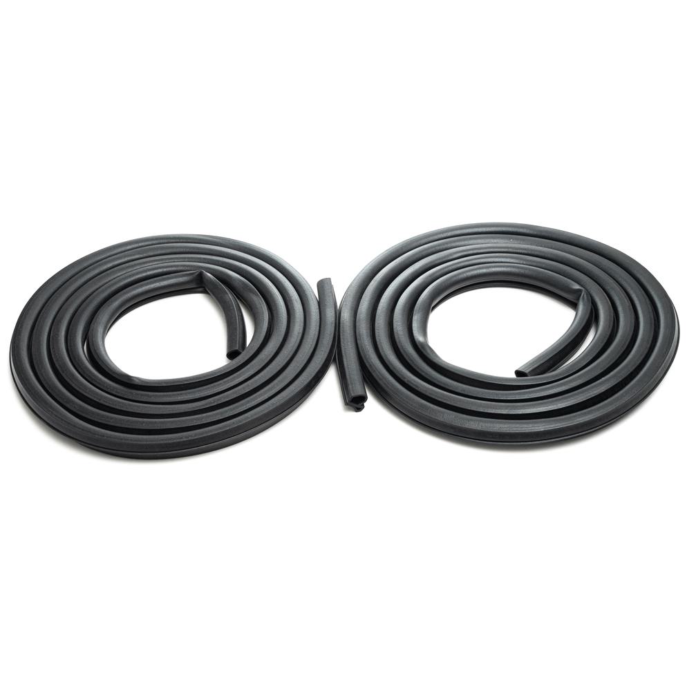 Par de Borrachas da Porta para Chevrolet Chevy 500 e Veraneio - Uniflex - 37930