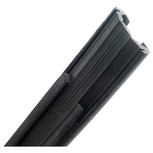 Par de Canaletas da Porta para Volkswagen Quantum e Santana - Uniflex - 37544