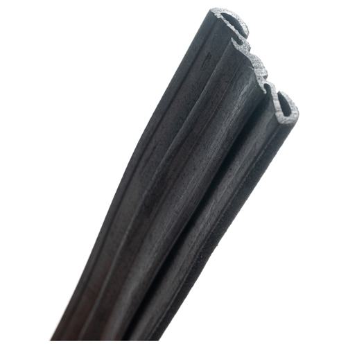 Par de Canaletas da Porta para Volkswagen Quantum e Santana - Uniflex - 37545