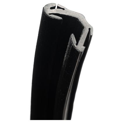 Par de Canaletas da Porta para Chevrolet Montana - Uniflex - 38025