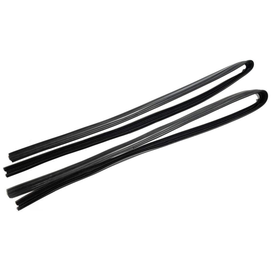 Par de Canaletas da Porta para Chevrolet Montana - Uniflex - 38025