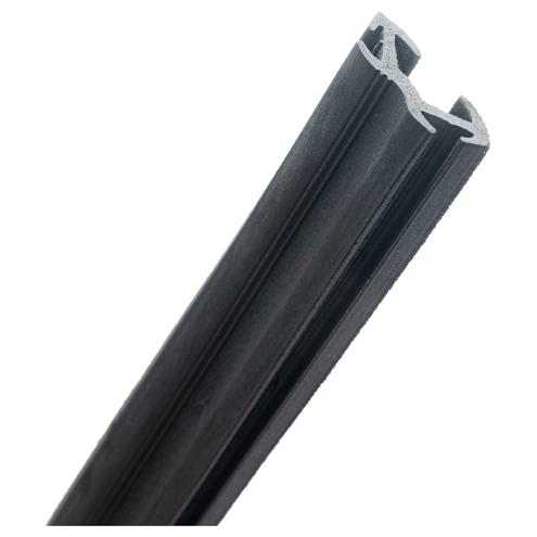 Par de Canaletas da Porta para Chevrolet Monza Hatch - Uniflex - 38056
