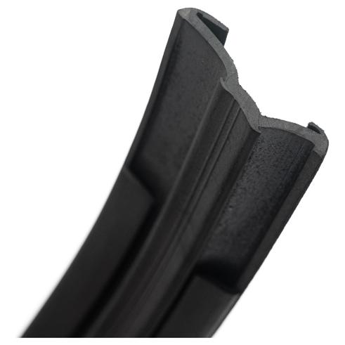 Par de Canaletas da Porta para Ford Fiesta e Fiesta Sedan - Uniflex - 38650
