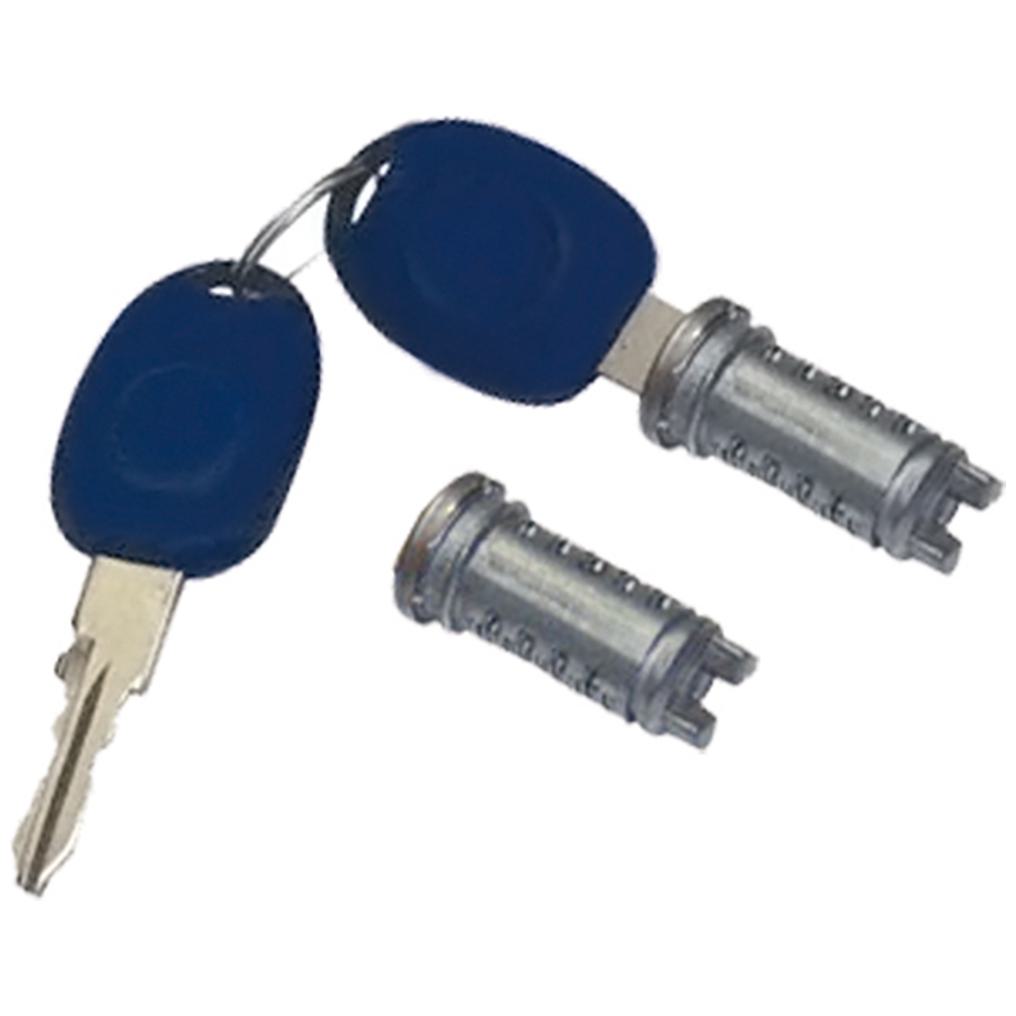 Par de Cilindros Das Portas para Fiat Uno - Universal Automotive - 70581