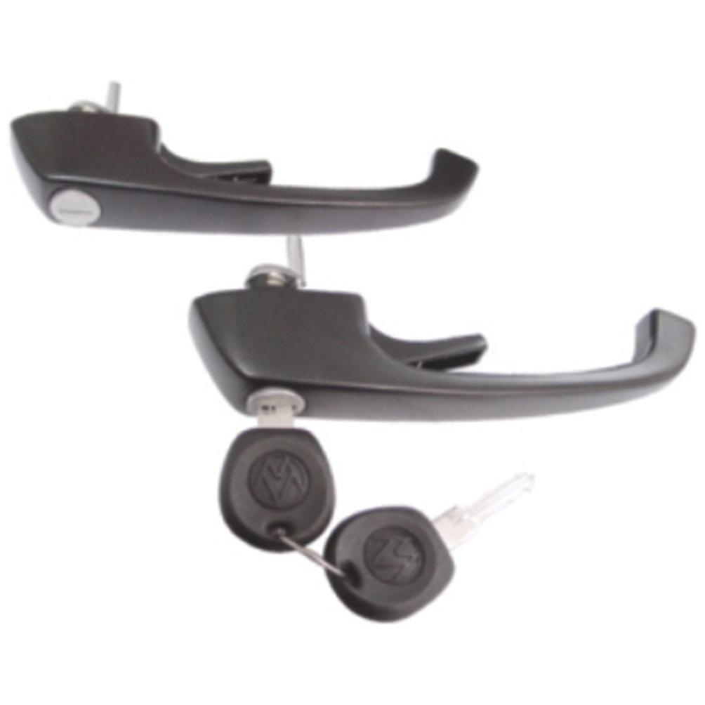 Par de Maçanetas da Porta Dianteira para Volkswagen Kombi - Universal Automotive - 22612