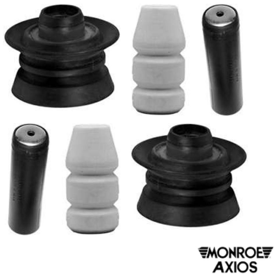 Par Kit Coxim Batente Coifa Traseiro Axios 044.1652 BR10204401652 - Monroe Axios - 044.1652