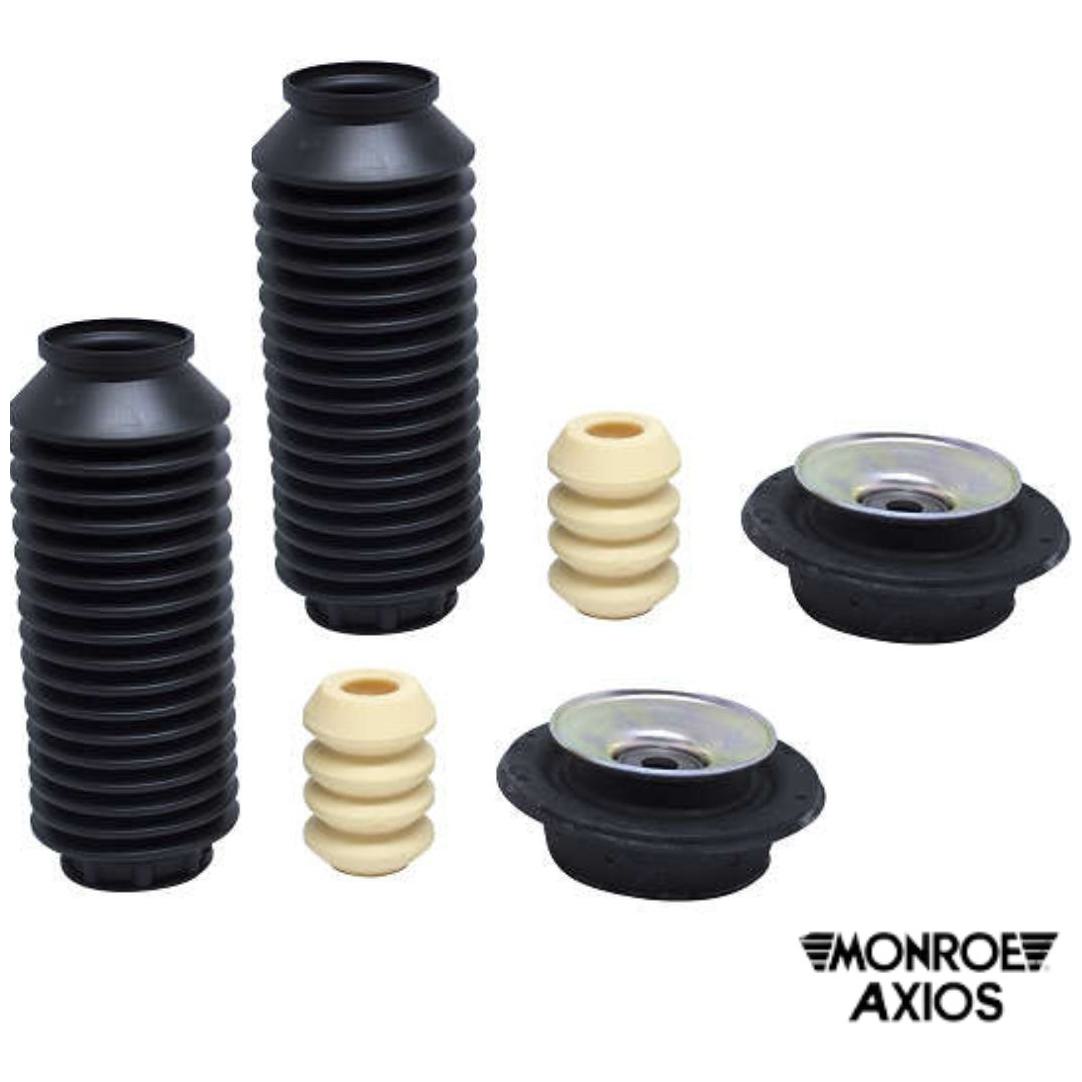 Par Kit Coxim Rolamento Batente Coifa Dianteiro Axios 044.0833 BR10104400833 - Monroe Axios - 044.0833