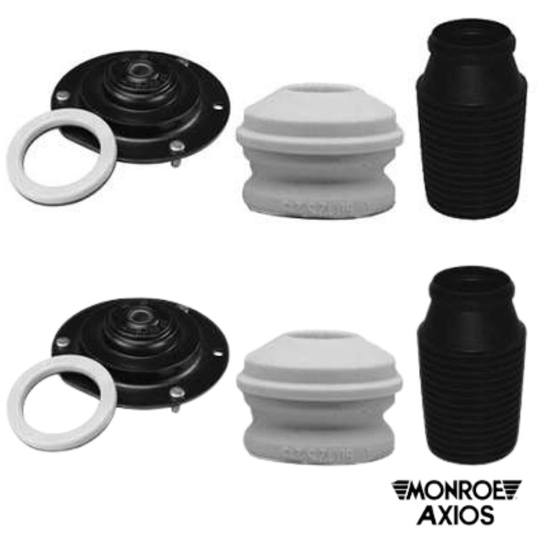 Par Kit Coxim Rolamento Batente Coifa Dianteiro Axios 044.0837 BR10204400837 - Monroe Axios - 044.0837