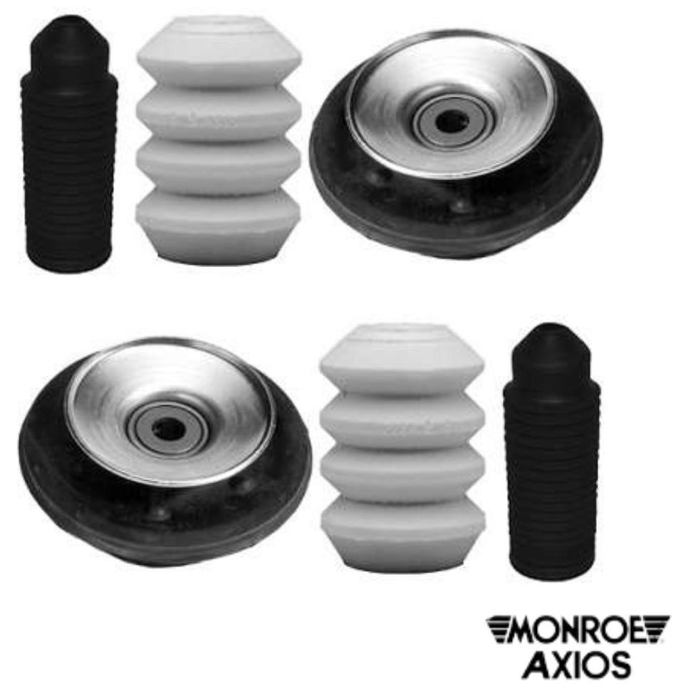 Par Kit Coxim Rolamento Batente Coifa Dianteiro Axios 044.1494 BR10104401494 - Monroe Axios - 044.1494