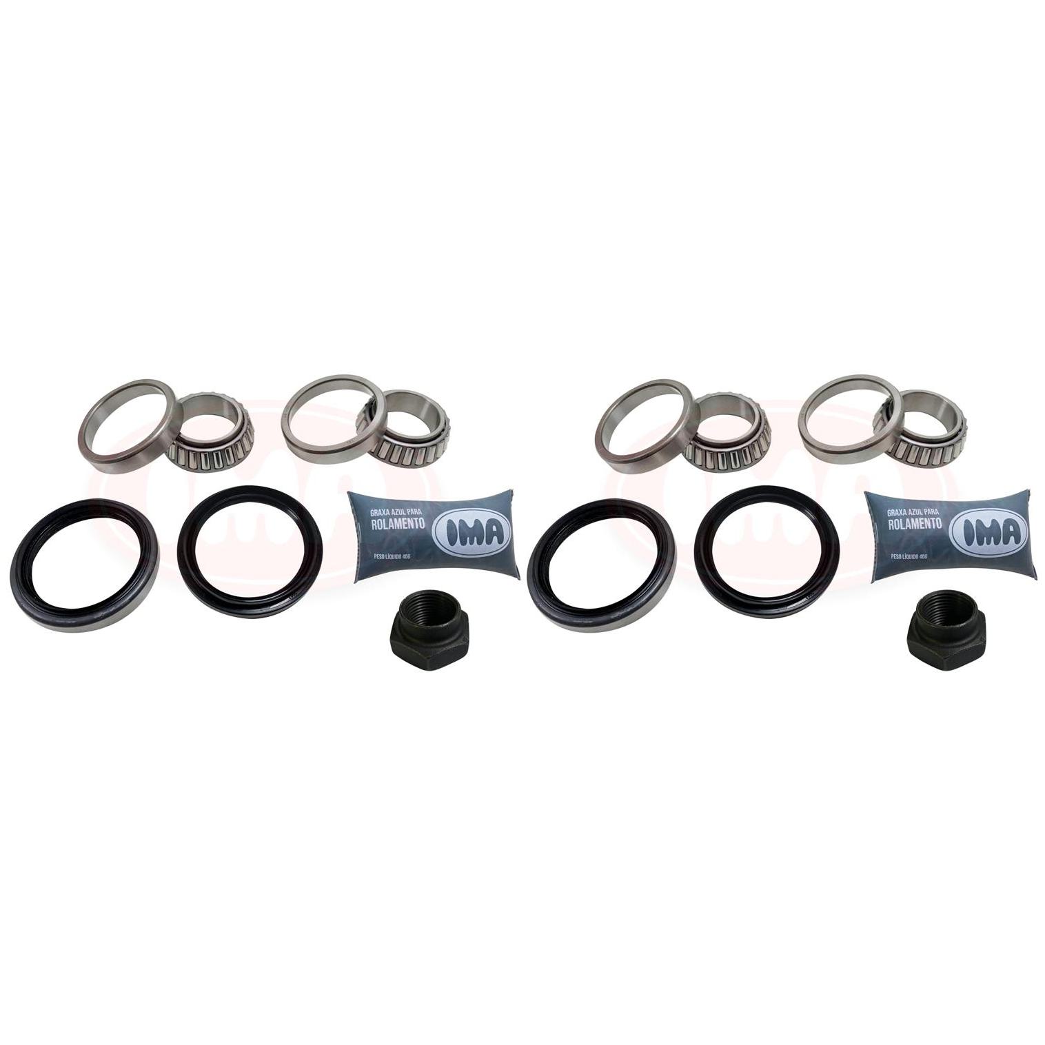 Par Kit Rolamento Roda Dianteira - IMA - ALK-4687