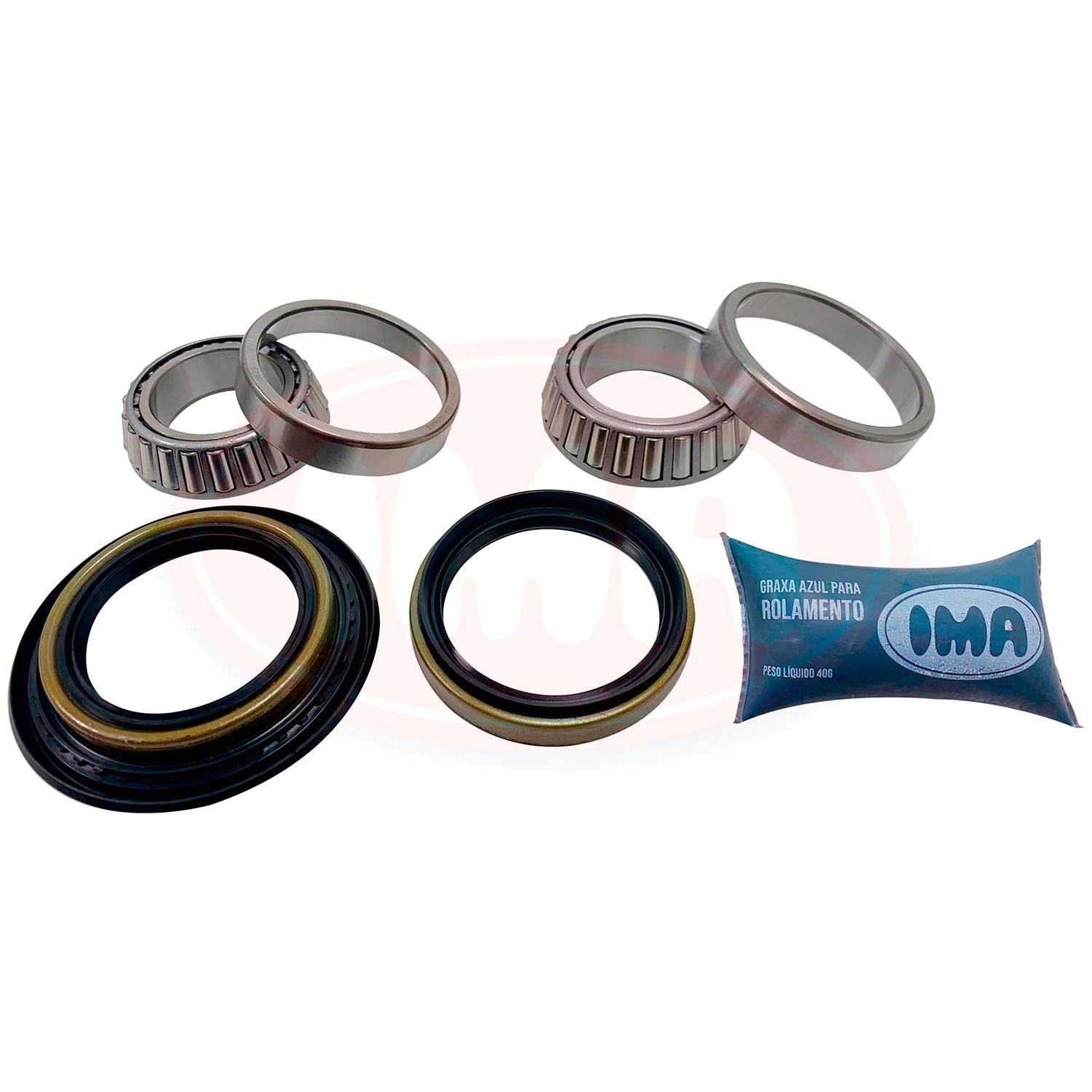 Par Kit Rolamento Roda Dianteira - IMA - ALK-600