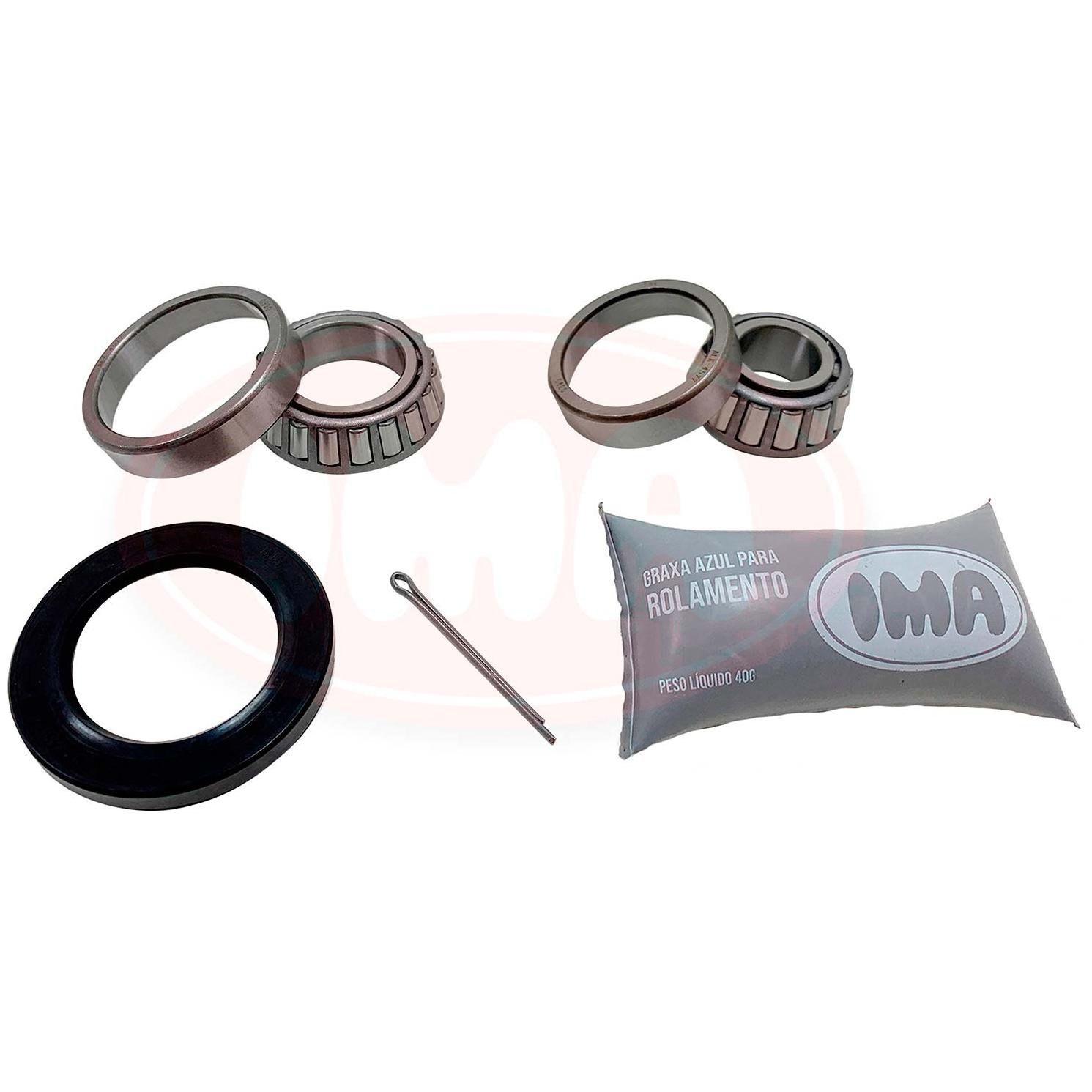 Par Kit Rolamento Roda Traseira - IMA - ALK-4577