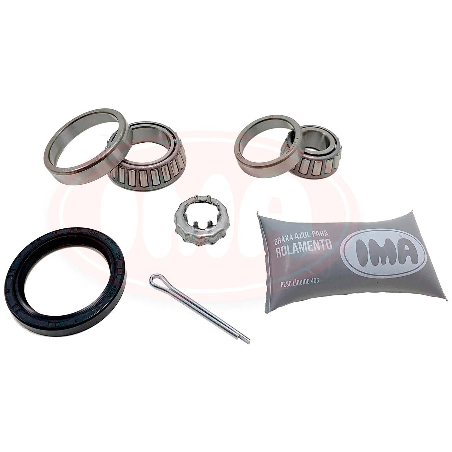 Par Kit Rolamento Roda Traseira - IMA - ALK-4529