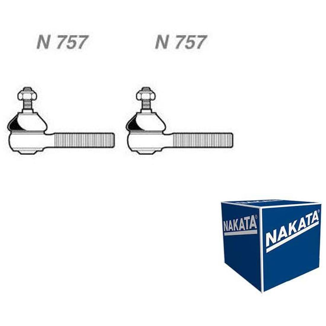Par Terminal Direção - Nakata - N 757