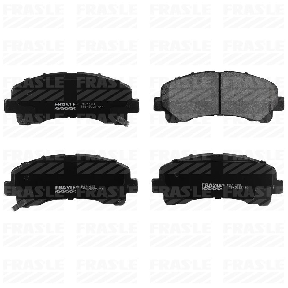Pastilha de Freio Dianteira para Chevrolet S10 e Trailblazer - Fras-le - PD/1433