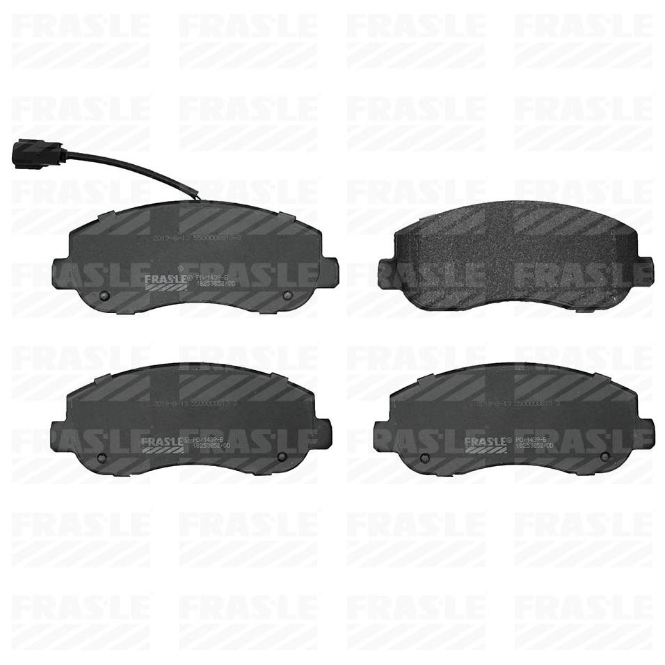 Pastilha de Freio Dianteira para Renault Master - Fras-le - PD/1439-B