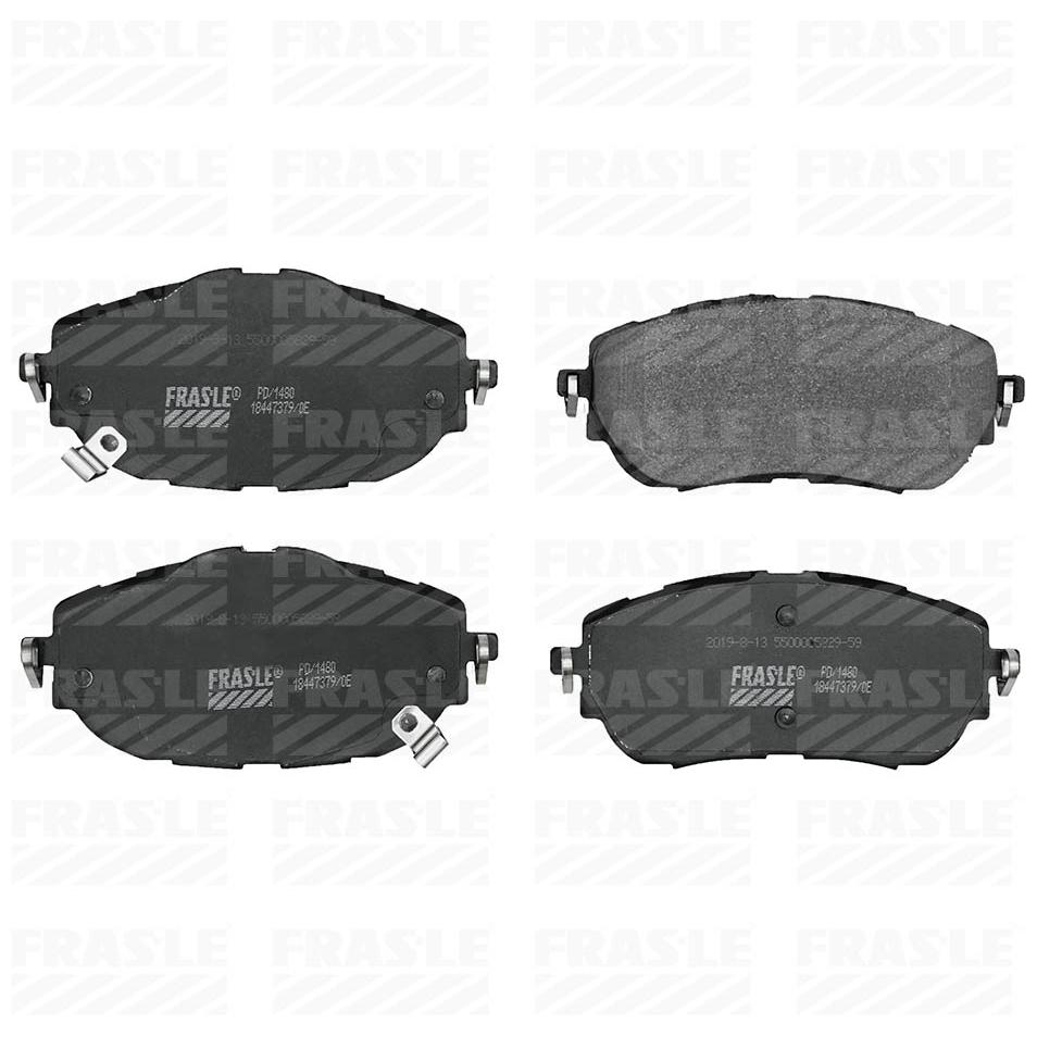 Pastilha de Freio Dianteira para Toyota Corolla - Fras-le - PD/1480