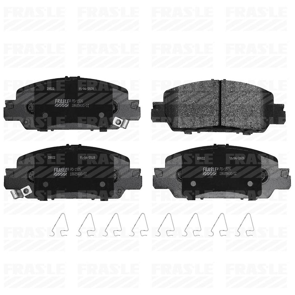 Pastilha de Freio Dianteira para Honda Civic - Fras-le - PD/1526