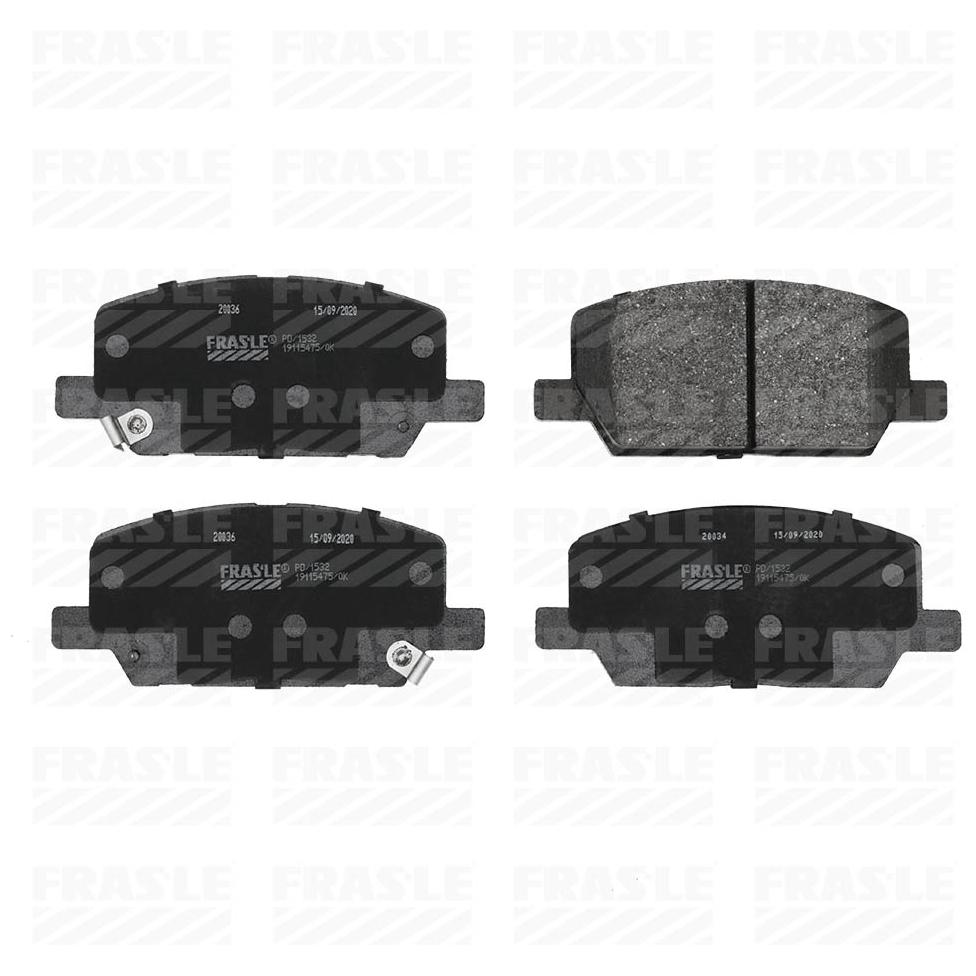 Pastilha de Freio Dianteira para Chevrolet Tracker - Fras-le - PD/1532