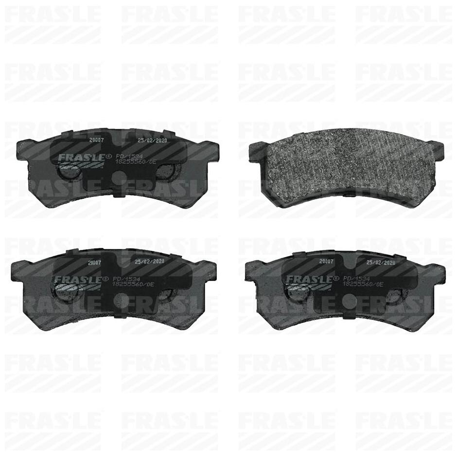 Pastilha de Freio Dianteira para Renault Kwid - Fras-le - PD/1534