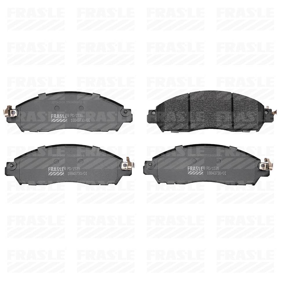 Pastilha de Freio Dianteira para Nissan Frontier - Fras-le - PD/1539