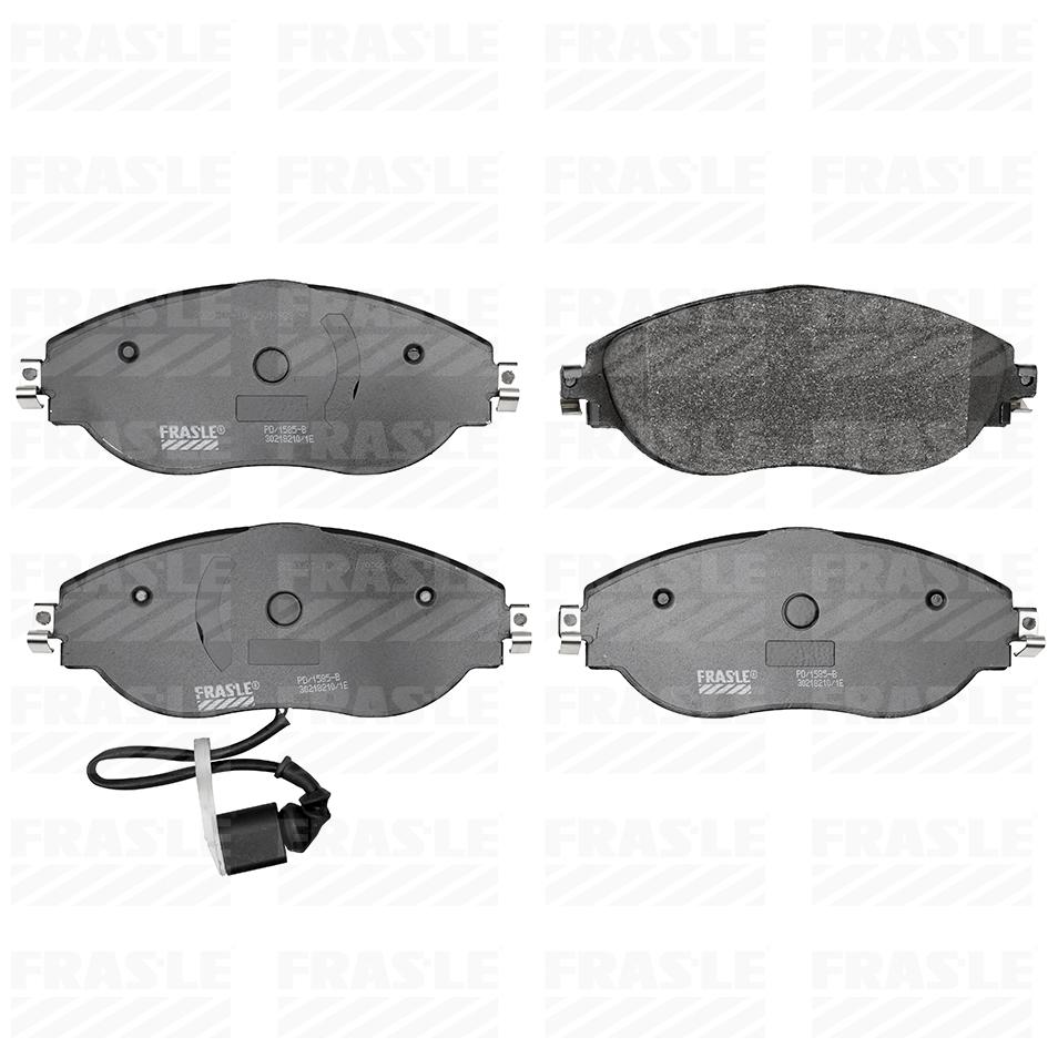 Pastilha de Freio Dianteira para Volkswagen Passat e Tiguan - Fras-le - PD/1585-B