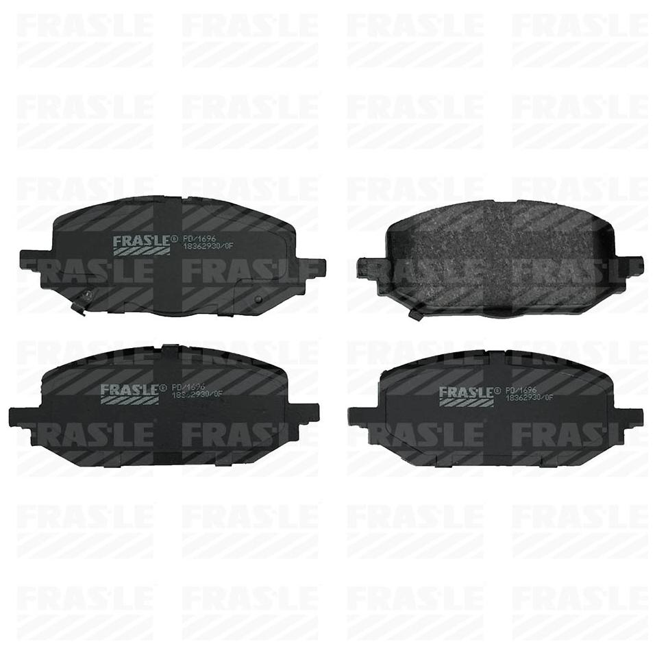 Pastilha de Freio Dianteira para Chevrolet Onix e Onix Plus - Fras-le - PD/1696
