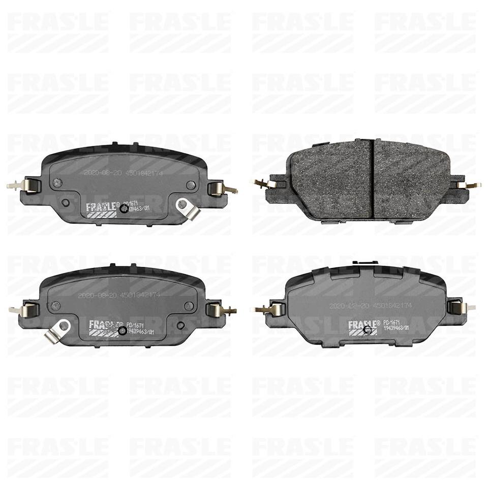Pastilha de Freio Traseiro para Honda CR-V - Fras-le - PD/1671