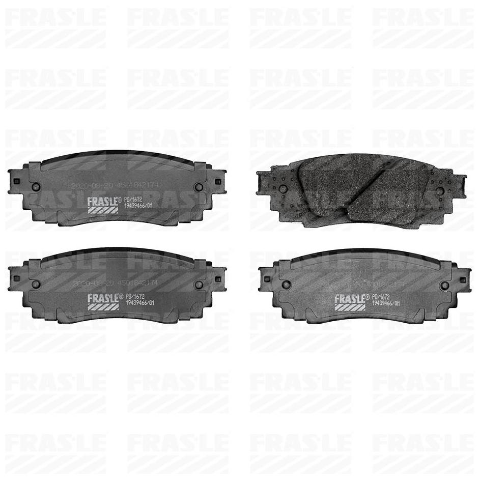 Pastilha de Freio Traseiro para Toyota RAV4 - Fras-le - PD/1672