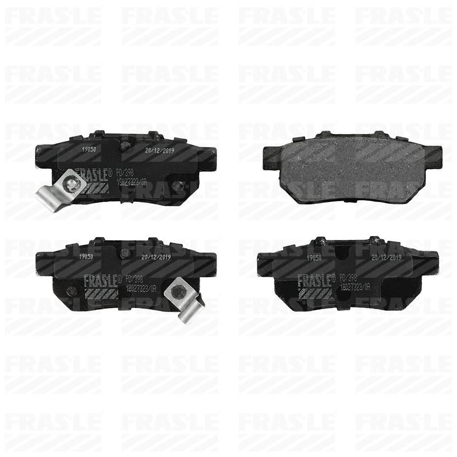 Pastilha de Freio Traseiro para Honda Civic e FIT - Fras-le - PD/398