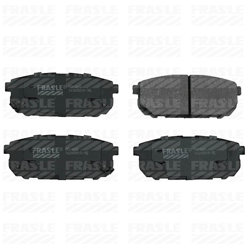 Pastilha de Freio Traseiro para KIA Sorento - Fras-le - PD/668