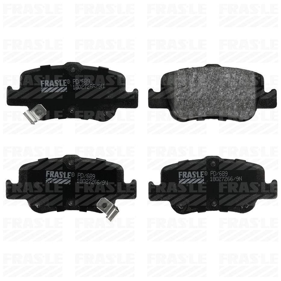 Pastilha de Freio Traseiro para Toyota Corolla - Fras-le - PD/689