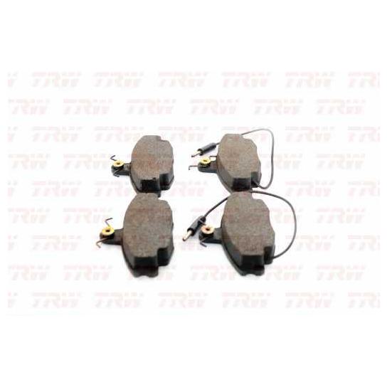 Pastilha de Freio para Renault Twingo - TRW - RCPT05160