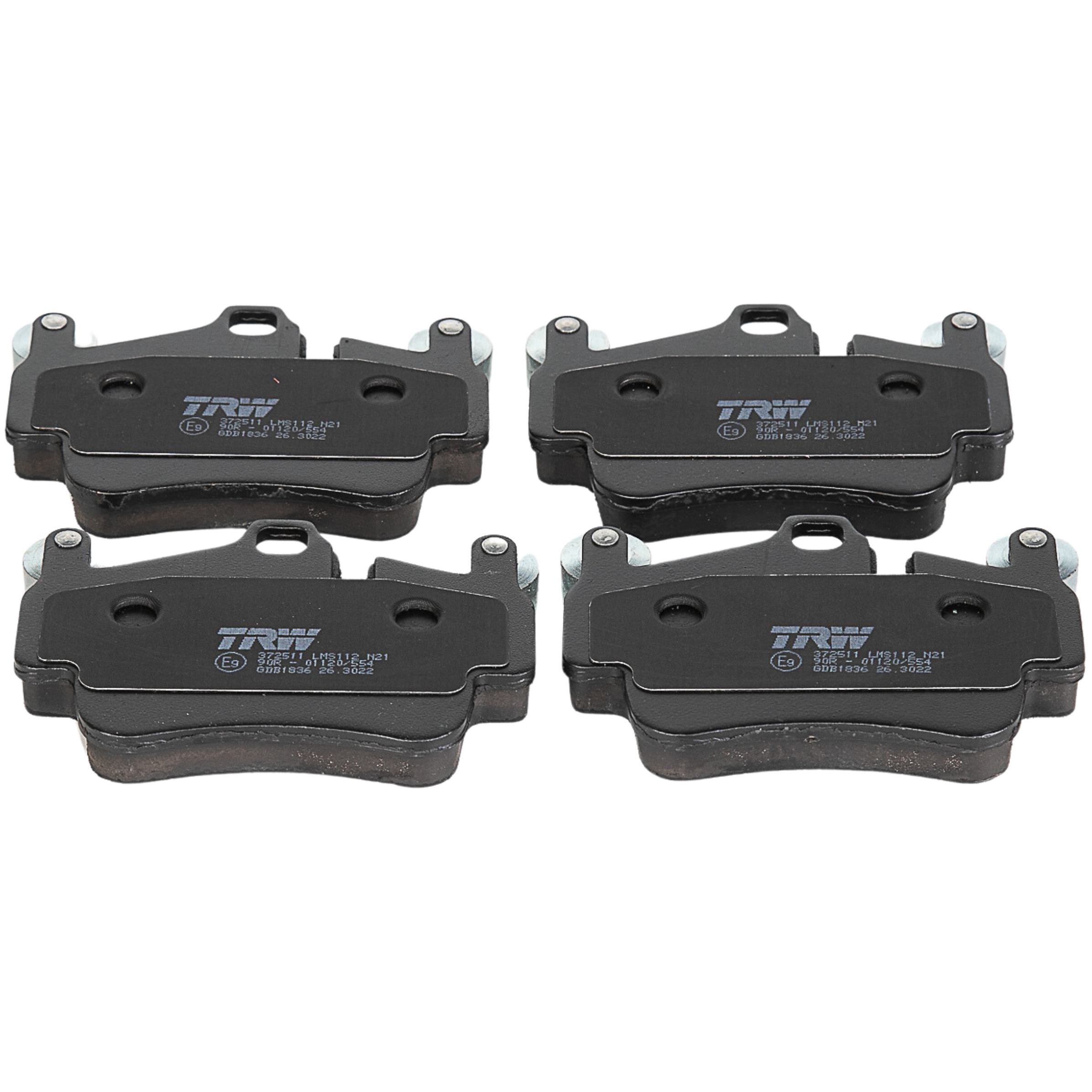 Pastilhas Freio Antirruído Cotec para Porsche Boxster - TRW - GDB1836