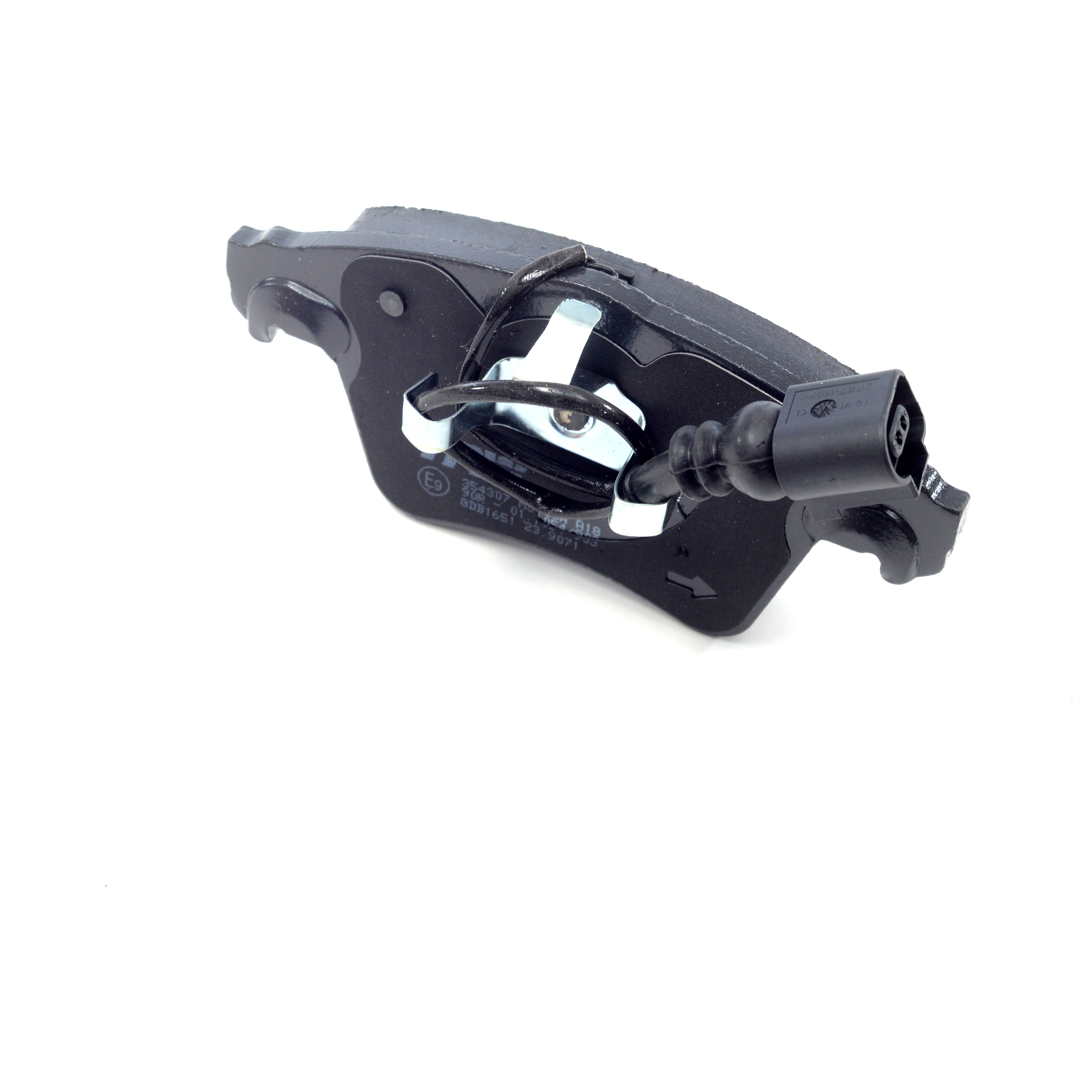 Pastilhas Freio Dianteira Antirruído com Sensor para Volkswagen Touareg - TRW - GDB1651