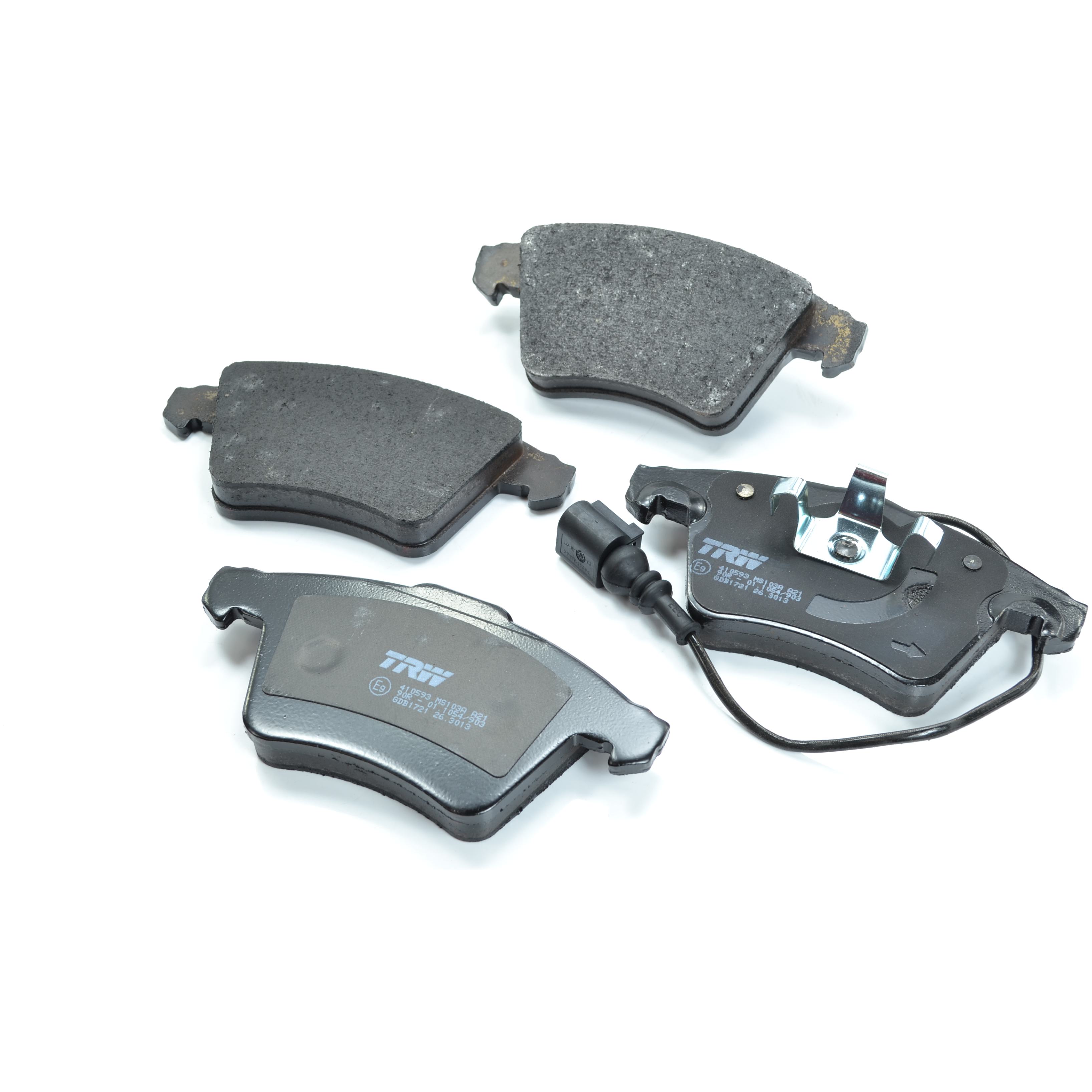 Pastilhas Freio Dianteira Antirruído com Sensor para Volkswagen Touareg - TRW - GDB1721