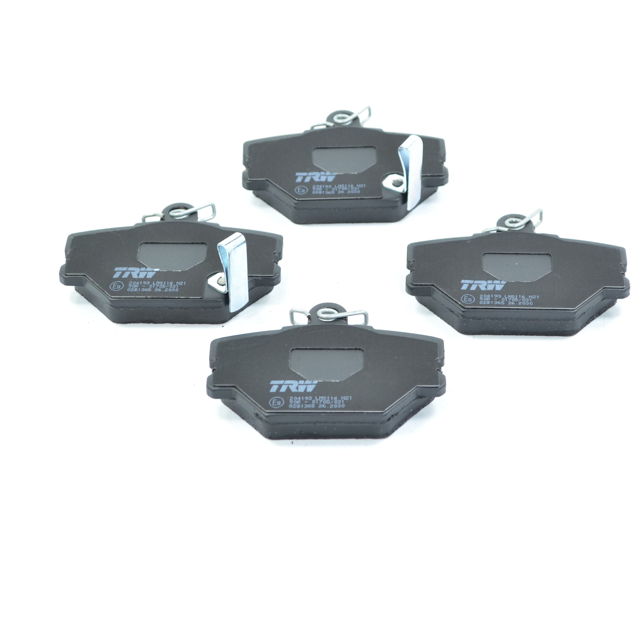 Pastilhas Freio Dianteira Antirruído Cotec para Smart Fortwo e Fortwo Cabriolet - TRW - GDB1365