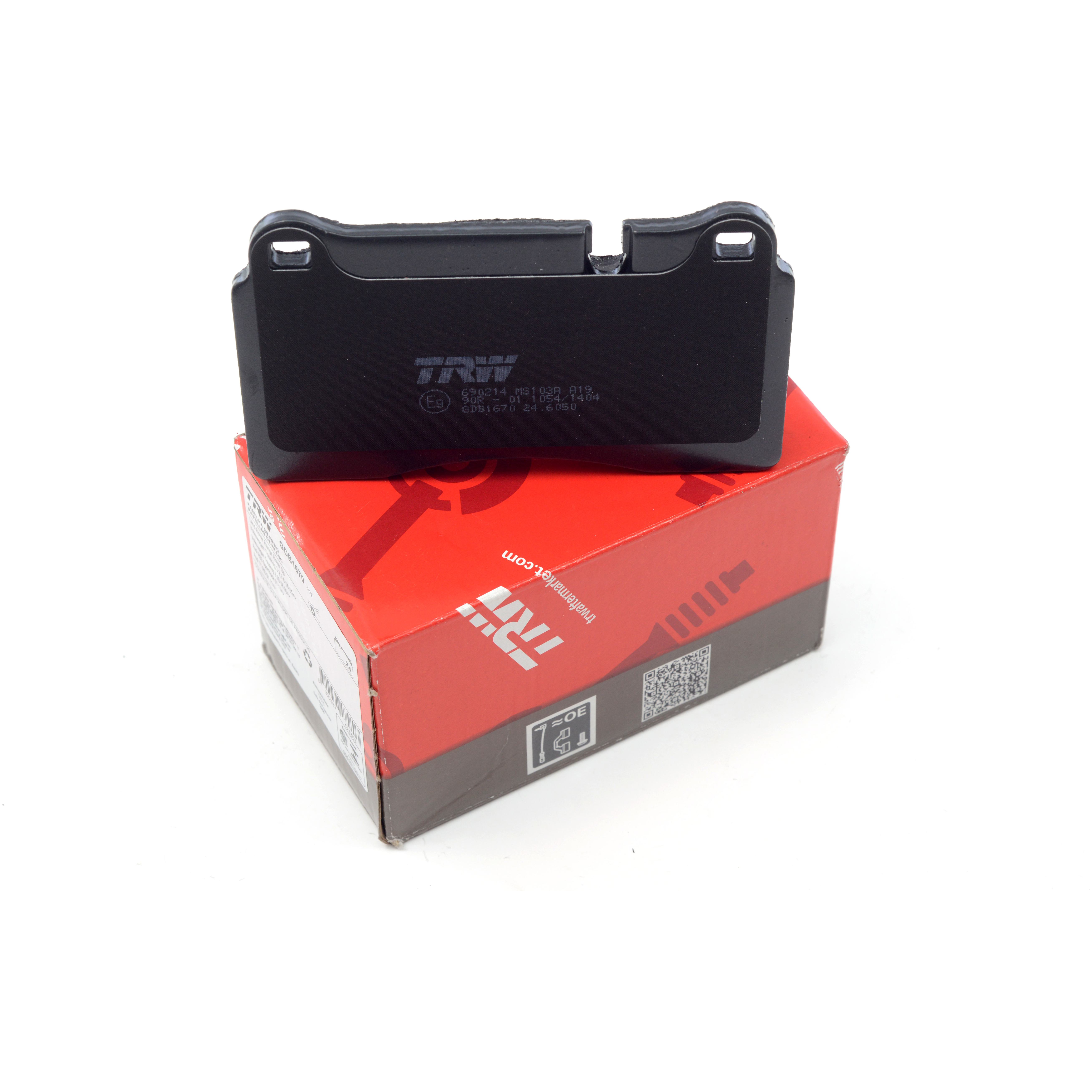 Pastilhas Freio Dianteira Antirruído Cotec para Volkswagen Touareg - TRW - GDB1670
