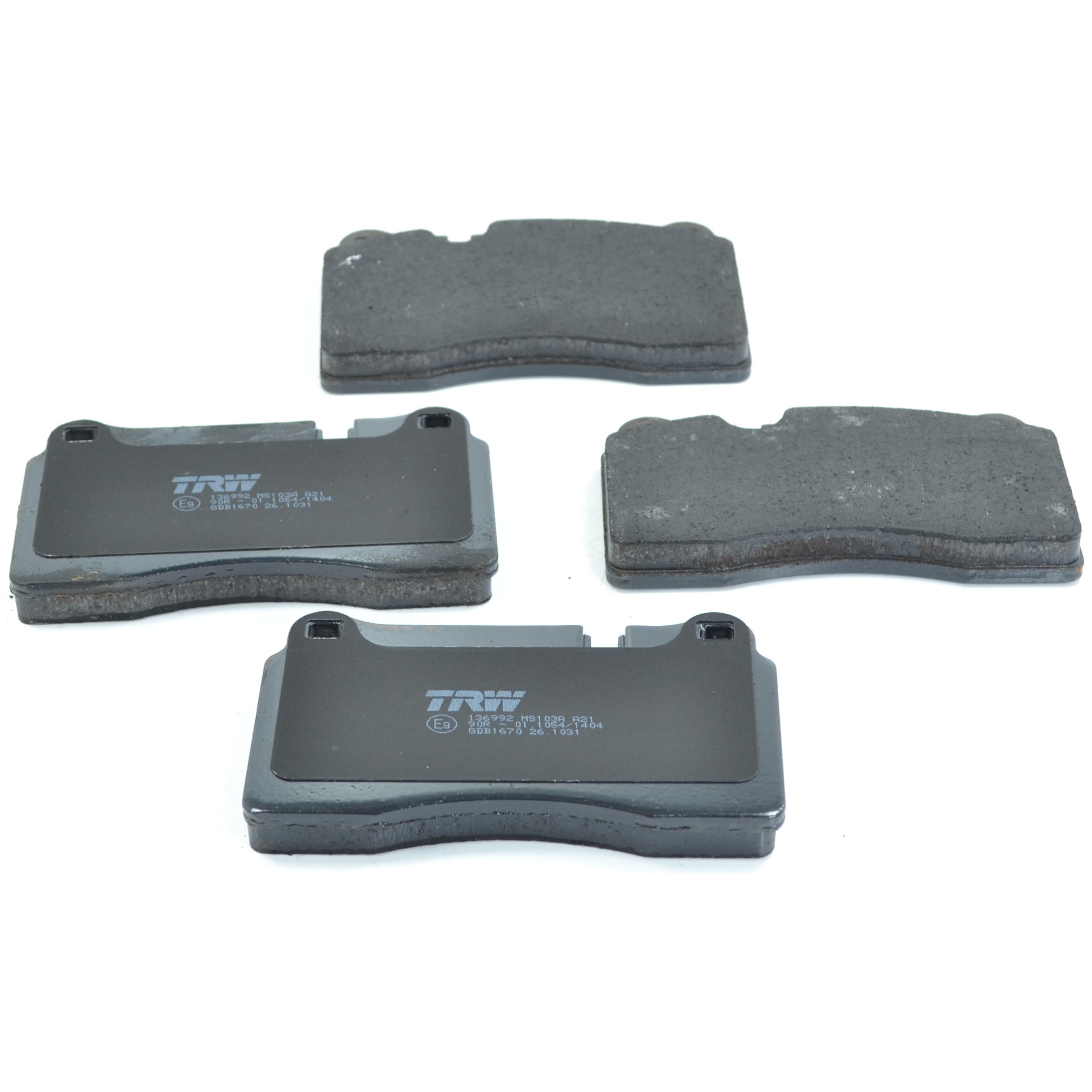 Pastilhas Freio Dianteira Antirruído Cotec para Volkswagen Touareg - TRW - GDB1670